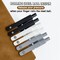 6-Piece Gel Pens, 0.5mm Fine Point, Quick-Dry Black Ink, Office & School
